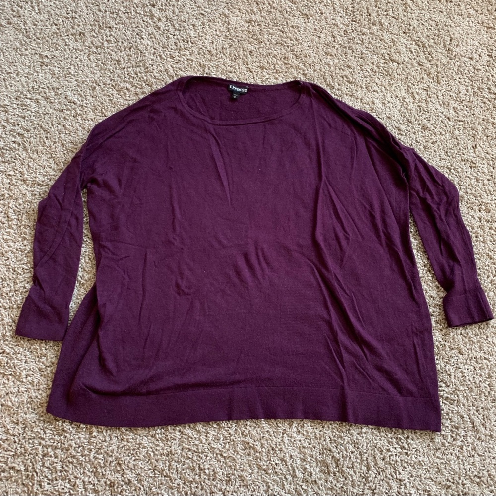 Deep Purple Sweater